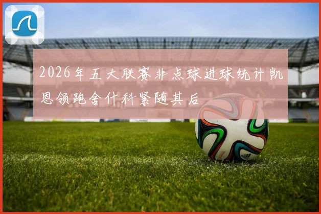 2026年五大联赛非点球进球统计凯恩领跑舍什科紧随其后